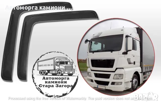 Ветробрани за товарни автомобили DAF IVECO MAN RENAULT SCANIA VOLVO..., снимка 2 - Аксесоари и консумативи - 47769761