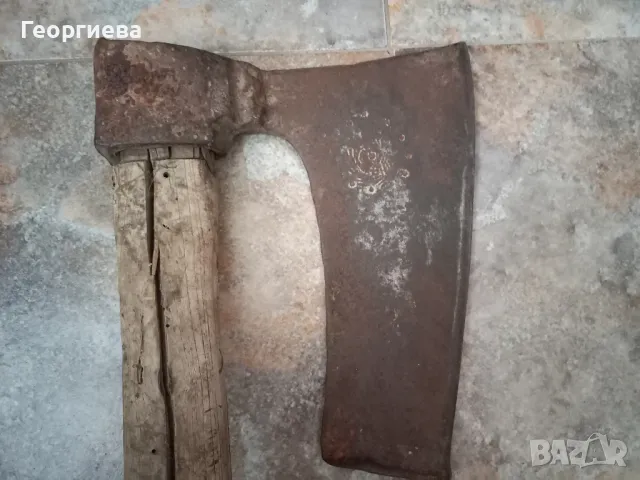 Стара брадва , снимка 7 - Други ценни предмети - 49873523