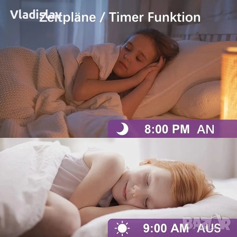 ANTELA Умна крушка E27 WiFi LED 9W, снимка 3 - Лед осветление - 52383288