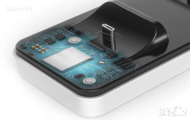 Стойка и зарядно за PS5 джойстици 2 в 1 с индикатор за зареждане, снимка 2 - Аксесоари - 52220530