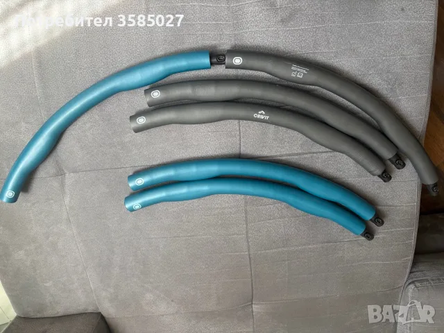 Crivit Hula Hoop 100 см – като нов, 3–4 пъти използван + оригинална опаковка, снимка 4 - Фитнес уреди - 55825824