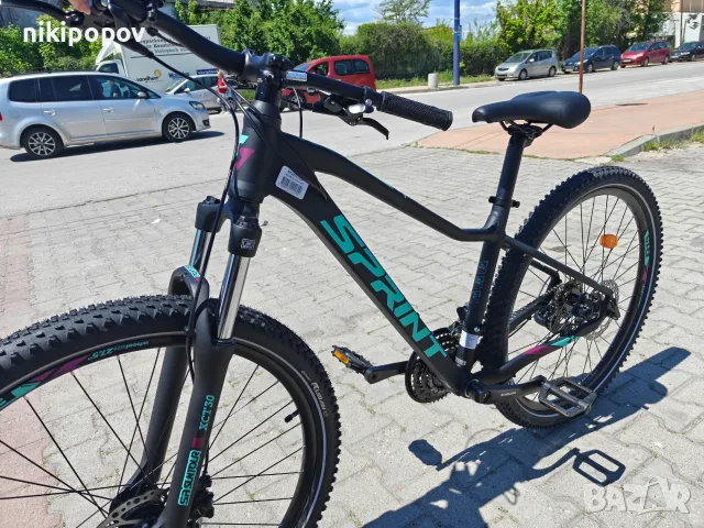 Промо велосипед 27.5" Sprint MAVERICK LADY S черен, снимка 7 - Велосипеди - 56070433