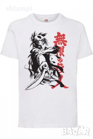 Детска тениска Blade of the Immortal Samurai,Анимация,игра,Празник,Повод., снимка 2 - Детски тениски и потници - 38003073