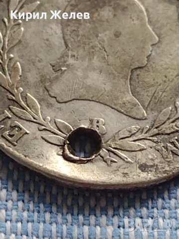 Сребърна монета 20 кройцера 1806г. Франц втори Кремниц Свещена Римска империя 12224, снимка 6 - Нумизматика и бонистика - 42887820