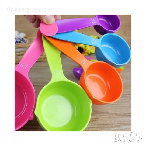 9028 5 броя домакински мерителни лъжици, снимка 3 - Аксесоари за кухня - 37364713