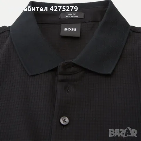 BOSS Long-sleeved polo t-shirt L, снимка 3 - Тениски - 49514372