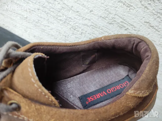  Мъжки кожени обувки боти мокасини 42, снимка 7 - Ежедневни обувки - 47278719