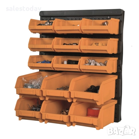 Панел с органайзери Art Plast 322 – 15 кутии + стенен панел, модел 73264