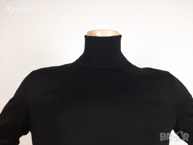 Ermenegildo Zegna - Оригинален мъжки пуловер от кашмир р-р 50 / M, снимка 5 - Пуловери - 53125737