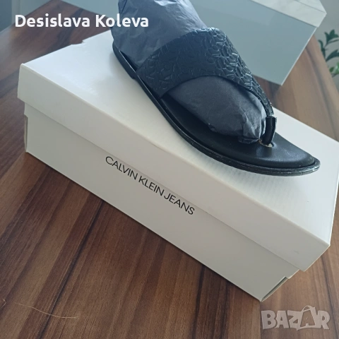 Чехли Calvin Klein jeans , снимка 2 - Чехли - 53069450
