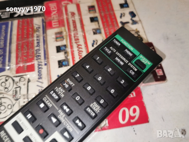 SONY RM-U141 RECEIVER REMOTE-ВНОС SWISS2112251126, снимка 17 - Ресийвъри, усилватели, смесителни пултове - 52864180