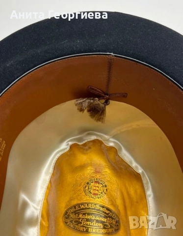 Винтидж мъжка шапка, снимка 5 - Антикварни и старинни предмети - 53911501