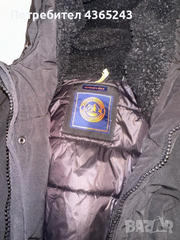 Оригинално Мъжко Яке Superdry много дебело и топло, черно преходно яке, снимка 7 - Якета - 52502437