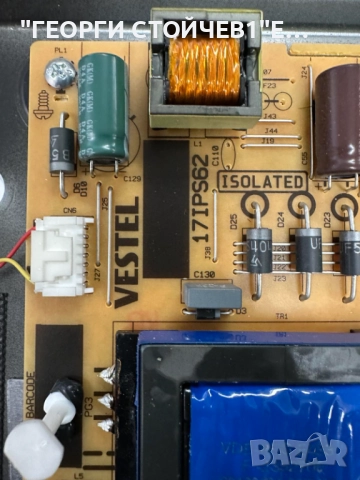 43DM63FA   17MB186  17IPS62   PT430CT05-2-C-1   VES430UNFH-L3-Z02, снимка 8 - Части и Платки - 52504049