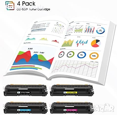 Нов Тонер Комплект CLT-506L За принтер Samsung CLP-680ND и CLX-6260 4-Цвята, снимка 4 - Други стоки за дома - 42624532
