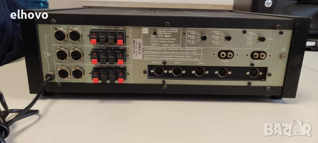 Стерео усилвател DUAL CV 1600, снимка 13 - Ресийвъри, усилватели, смесителни пултове - 51687151