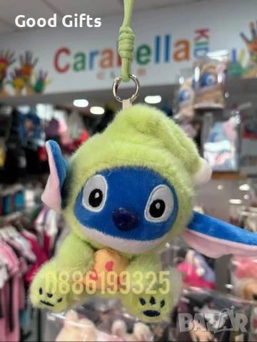 Labubu Stitch, Лабубу Стич Ключодържател , снимка 6 - Плюшени играчки - 51137051