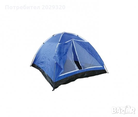 3- местна палатка за къмпинг 200x200x130 cm 