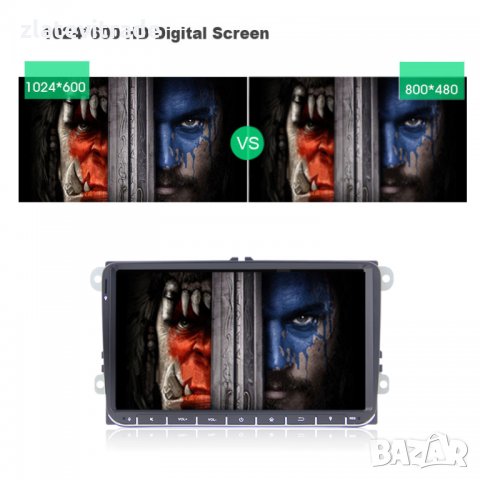 VOLKSWAGEN VW PASSAT GOLF RNS510/ RNS810 - 9" BUTTONS SKODA SEAT Андроид НАВИГАЦИЯ, снимка 8 - Аксесоари и консумативи - 31926906