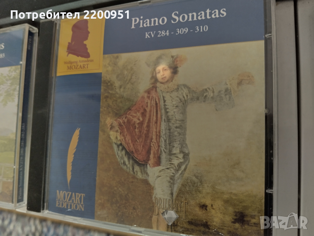 MOZART -PIANO SONATAS, снимка 3 - CD дискове - 44622168