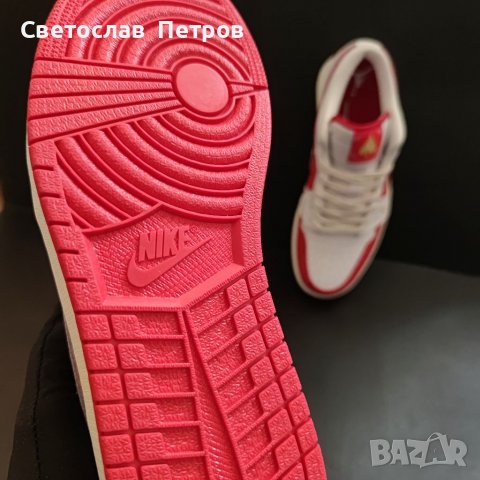 Nike Air Jordan 1 Low Spades SE Найк Обувки Размер 42 , снимка 7 - Маратонки - 37022188