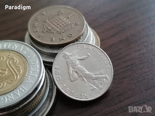 Монета - Франция - 1/2 (половин) франк | 1993г., снимка 2 - Нумизматика и бонистика - 35445715