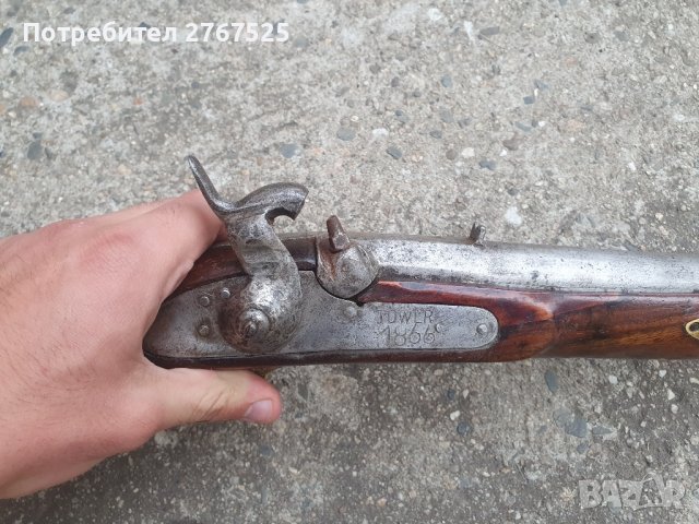 Стара капсулна пушка Tower 1866 възстановка , снимка 6 - Антикварни и старинни предмети - 42513170