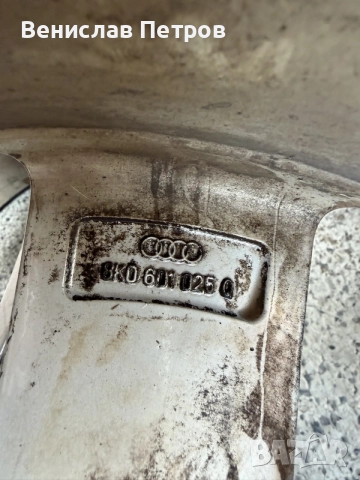 Оригинални Audi 18 цолa OEM джанти 8J ET47 5x112, снимка 4 - Гуми и джанти - 55868171