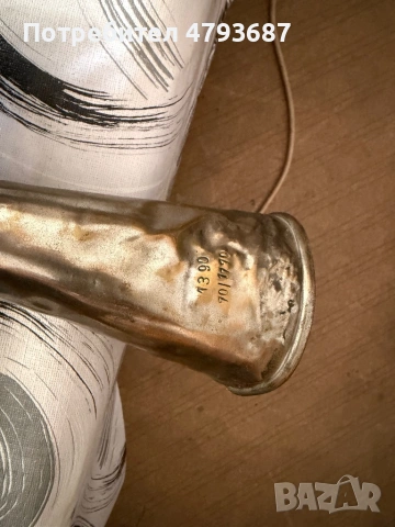 Ретро музикален инструмент фанфар, снимка 2 - Антикварни и старинни предмети - 54169001