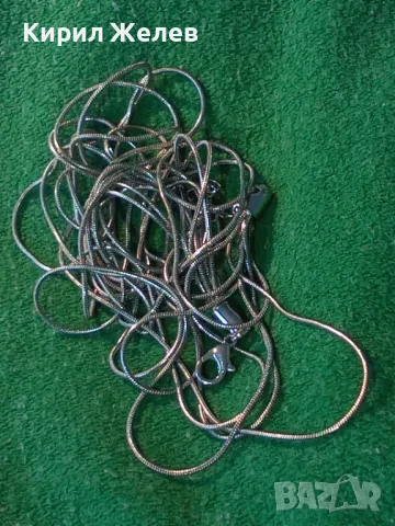 ФЕЕРИЧНО НЕЖНО ПОСРЕБРЕНО МЕДНО КОЛИЕ АРТ ОГЪРЛИЦА 47364, снимка 11 - Колиета, медальони, синджири - 47336472