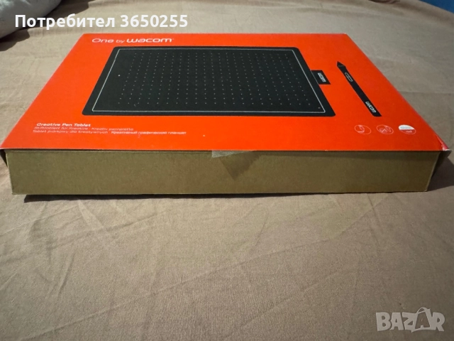 Графичен таблет Wacom One Medium Black, снимка 2 - Таблети - 52615607