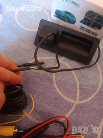 HD камера за заден ход с нощно виждане за Volkswagen / Audi / Skoda, снимка 4 - Части - 51350643