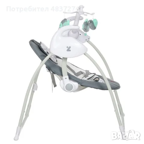 Електрическа люлка за бебе, снимка 12 - Детски люлки - 56008318