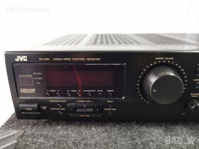 Усилвател Ресийвър JVC RX-416VBK, снимка 2 - Ресийвъри, усилватели, смесителни пултове - 38861469