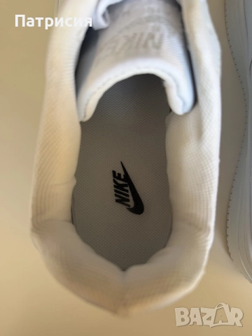 Бели мъжки сникърси маратонки Nike Air Force 1 Low ниски кецове, размер 45, бял цвят, white, AF1, снимка 8 - Кецове - 56042889