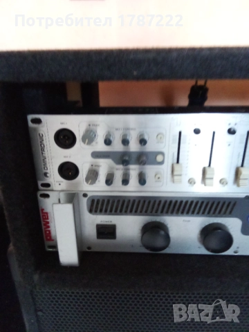 Пулт -Omnitronic EM 550., снимка 2 - Ресийвъри, усилватели, смесителни пултове - 51643929