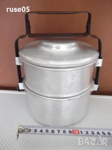 Комплект от 2 бр. канчета за храна от соца - 1