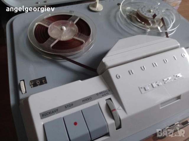 Лампов магнитофон Grundig TK23. 1961г. 