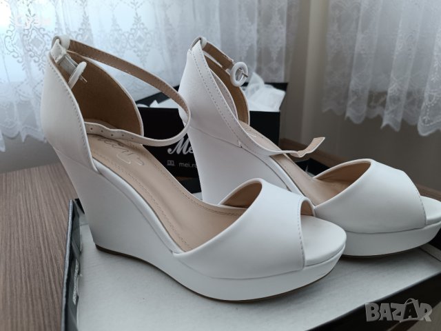 Булчински обувки на платформа 38 номер., снимка 3 - Дамски обувки на ток - 44193729