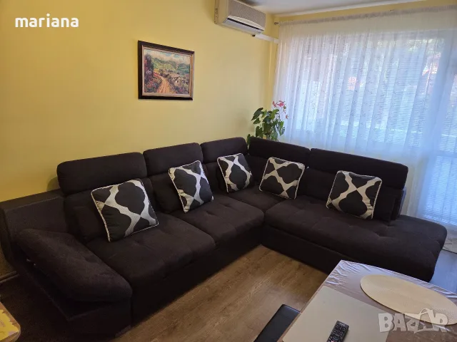 Ъглов диван за хол