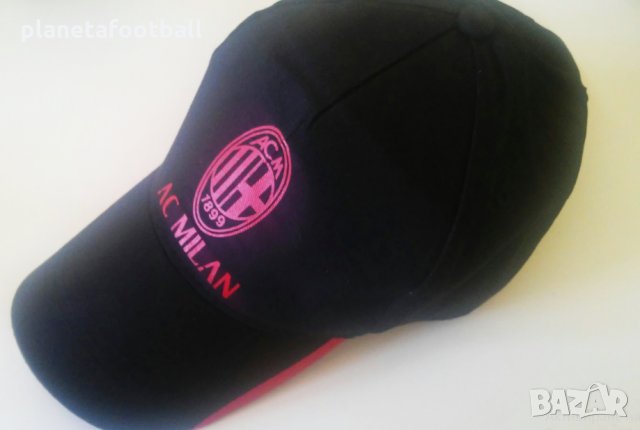 Футболна шапка на Милан!Фен шапка на AC Milan!, снимка 4 - Футбол - 30182115
