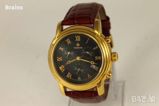 THEOREMA T21762 Немски Ръчен Часовник Автоматик НОВ