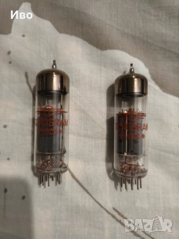 Продавам NOS аудио лампи Tungsram e80cc (мачнати), снимка 2 - Аудиосистеми - 52434064