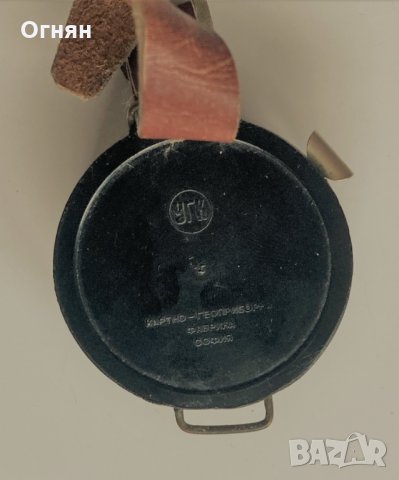Оригинален стар български ръчен компас, снимка 2 - Антикварни и старинни предмети - 35122918