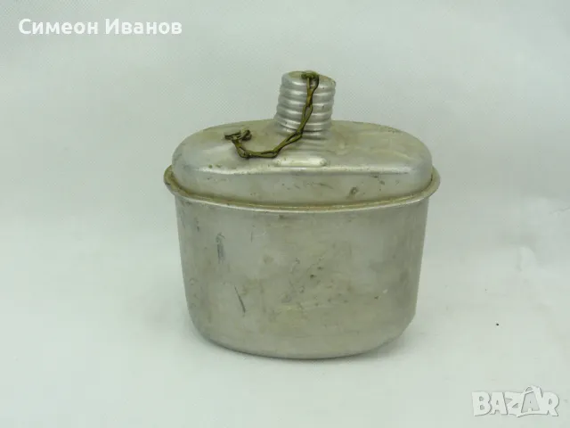 Стара алуминиева манерка #2412, снимка 1