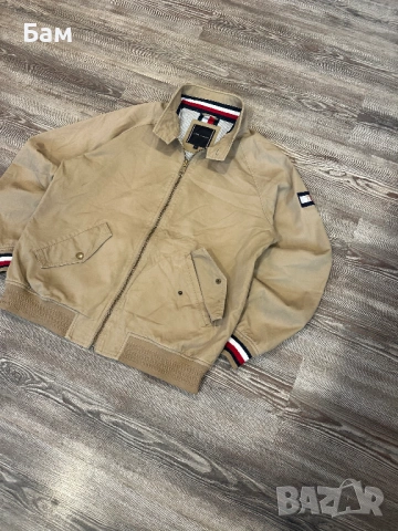 Оригинално мъжко яке Tommy Hilfiger размер ХЛ, снимка 3 - Якета - 54029856