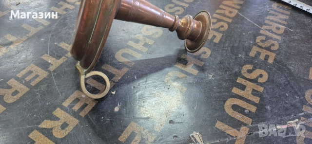 Меден свещник , снимка 5 - Антикварни и старинни предмети - 54121933