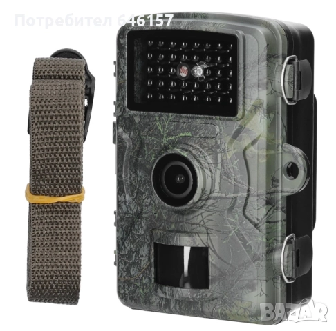Камера за лов Smartcam DL001, TFT екран, Full HD 1080p, Снимки и видео, Нощно виждане, Водоустойчива