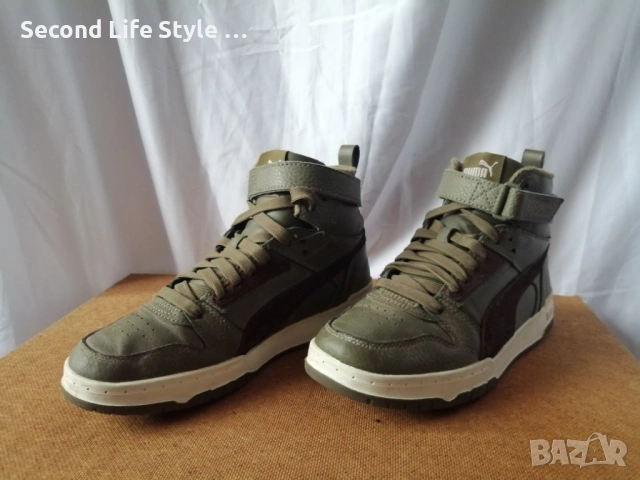 № 38 Puma мъжки кецове естествена кожа, снимка 4 - Кецове - 53355667