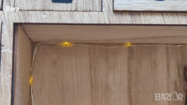 Коледна декорация - календар, лед, led, снимка 2 - Декорация за дома - 55888455